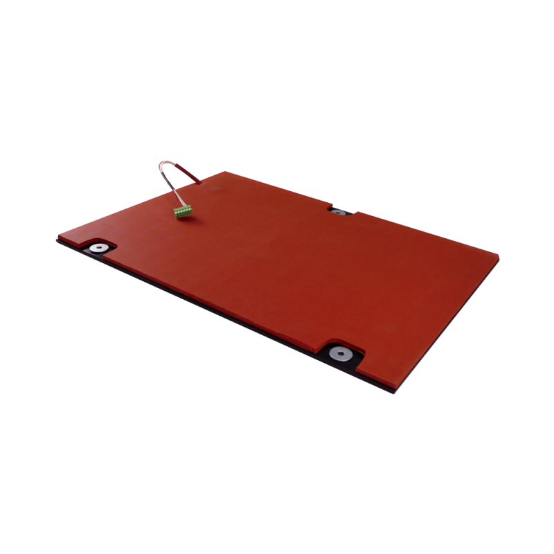 Borosilicate glass bed V2, with 220V heatpatch and thermistor for Strateo3D DUAL600